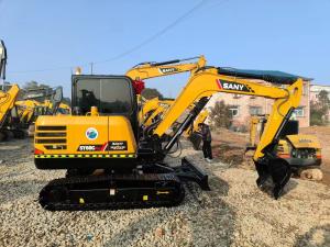 Quality Buy Used Sany Excavator from Sany 60c Pro Compact Crawler Digger Machine wholesale