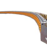 Hot Dipped Galvanized Highway Safety Driving EVA Roller Barrels Anti-Corrosion