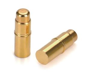 Quality Salt Fog 72H Brass Pogo Pin Gold Plated For ODM 6.0mm High Current DIN Standard wholesale