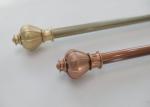 Modern No Drilling White One Inch Curtain Pole Finials