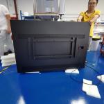Sturdy IP65 Android Waterproof Outdoor Digital Signage Kiosk 178° Viewing Angle