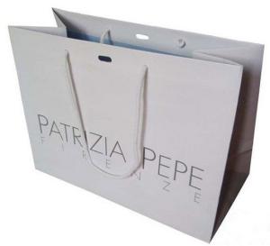 Quality Custom made difference sizes Matt Lamination Paper Bags for Events and Shows wholesale