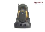 Rugged Black Industrial Barcode Scanner Wireless Charging Cradle