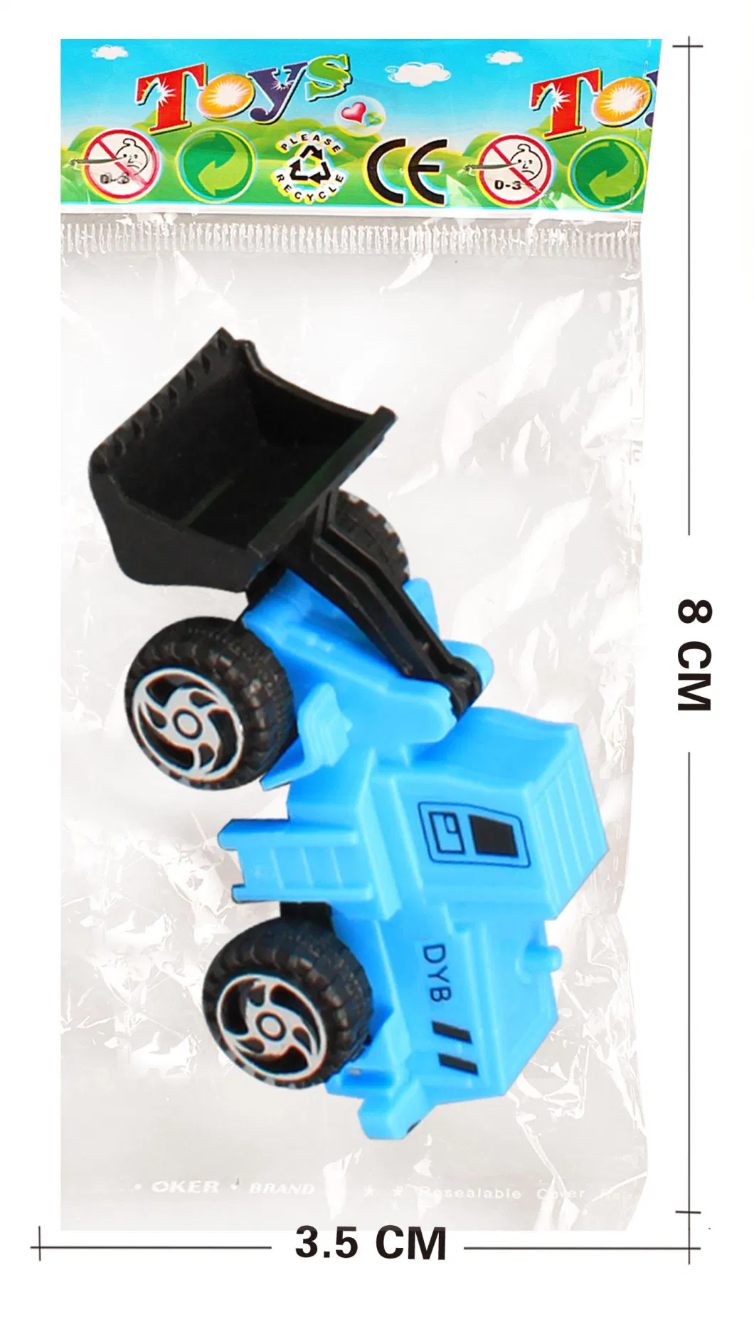 Children&prime;s Inertia Toy Car Set Engineering Car 4 Different Vehicles Mixed with Friction Car Little Boy Likes