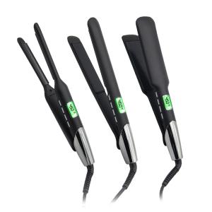 Quality Black FCC MCH Heater Floating Plates Flat Iron For Natural Hair wholesale