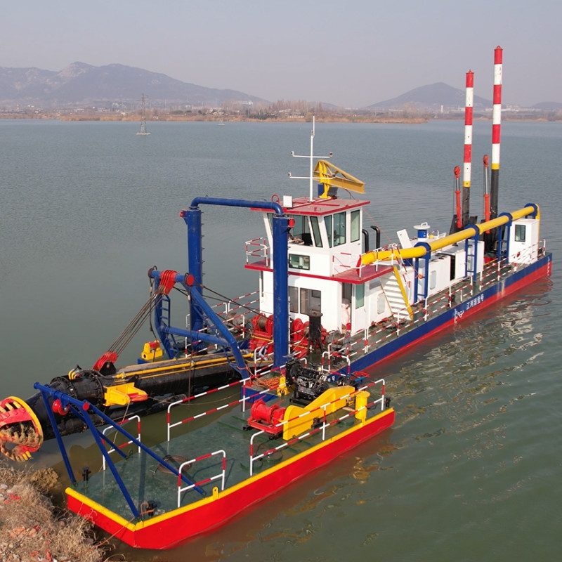 Large 26 Inch Suction River Dredging Equipment Vessel