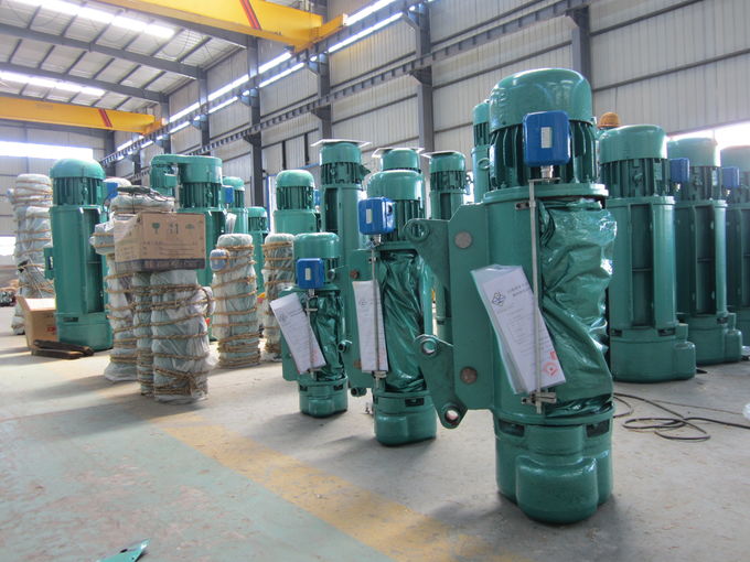 12 T Wire Rope Electric Lifting Hoist / Electric Wire Hoist With Strong Motor