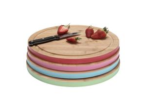 Quality Promotional Small Bamboo Cutting Board , Thick Wooden Chopping Board Antibacterial wholesale