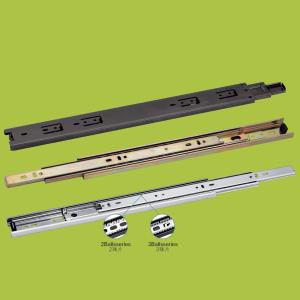 Quality cabinet hardware Color Zinc plated slides ball bearing runner 14 inch wholesale