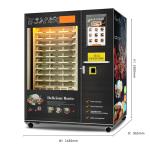 Automatic Hot Food Vending Machine Frozen Food Self Service Kiosk