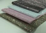 Shoes making material PU glitter artificial factory price synthetic leather