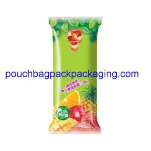 Quality Custom ice cream Popsicle lolly pouch pack, ice bag food grade wholesale