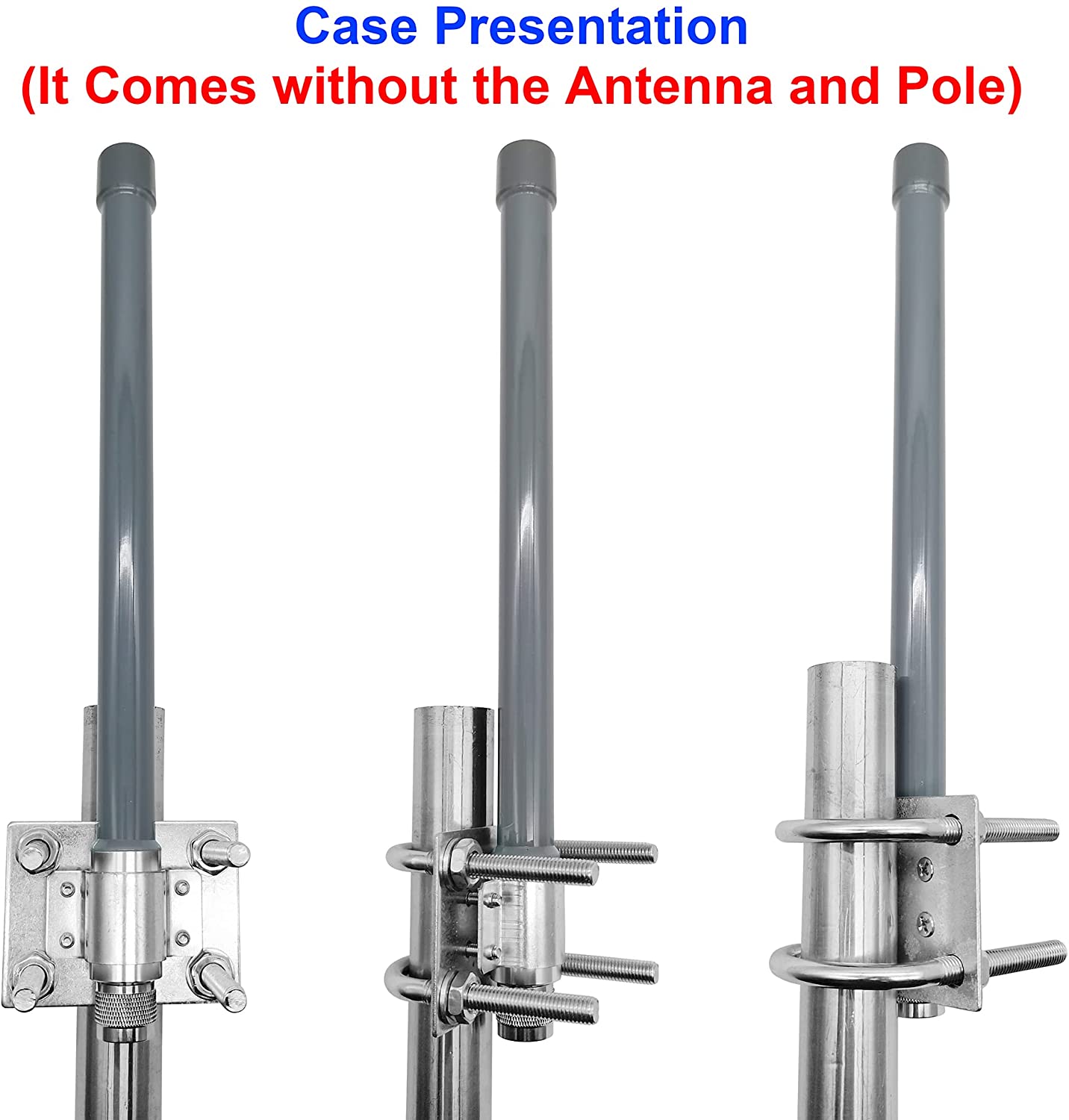 Antenna Hardware Mount Bracket for Easy Installation Outdoor Glass Fiber LoRa Antenna