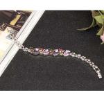 Gorgeous Cubic Zirconia Bracelet for Women Gold Plated Tennis Bracelet