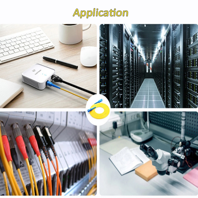 ODM Duplex Fiber Optic Patch Cord Multimode For FTTH Communication Rooms 9
