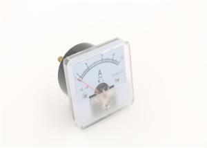 Quality 50*50mm Analog Panel Amp Meter Industrial Red Pointer 0-10A AC Ampere Meter wholesale