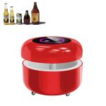 Small Round Smart Refrigerator Table 80L Coffee Table Fridge