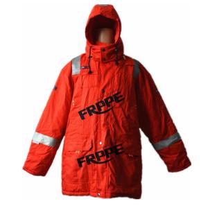 Quality Red Anti static FR Flame Resistant Winter Jackets With Reflective Tape wholesale