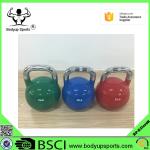 Steel Kettle Gym Equipment , 36 Kg Kettlebell For Sports Competition