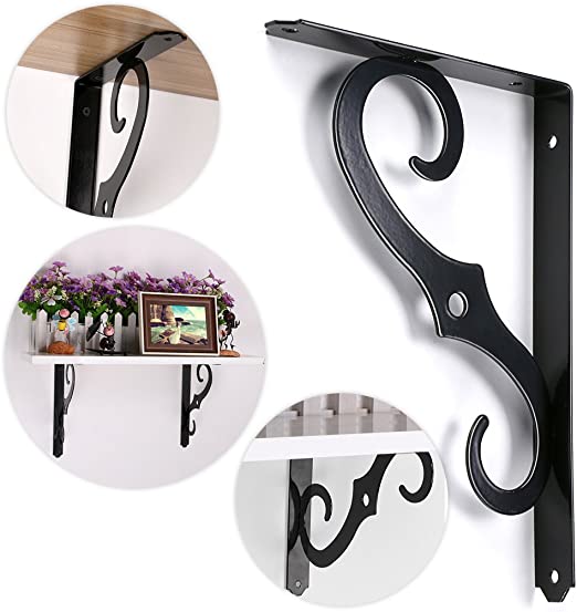 Steel Wall Floating Shelf Brackets Nonstandard Single-side Bracket OEM Customized
