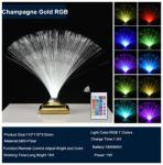 Remote Control Colorful Christmas Xmas Party Decor Luminous Flower Lamp