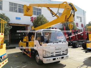Quality ISUZU 14-16m High Altitude Operation Trucks Aerial Bucket Truck High Lifting Platform Truck wholesale