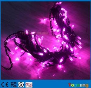 Quality 120v Pink 100 led Holiday Decoration Lights Twinkle Fairy String wholesale