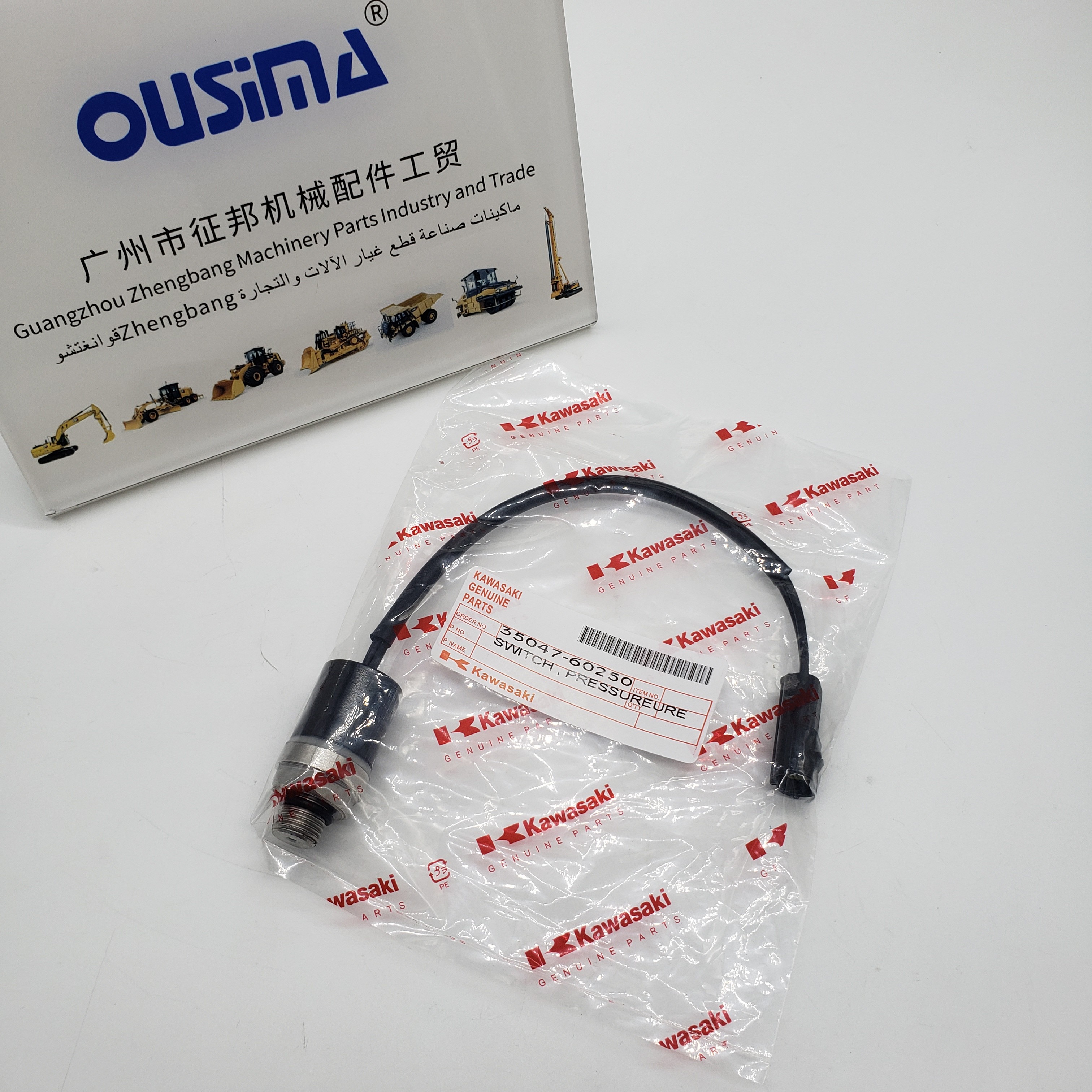 35047-60250 Excavator Sensor 3504760250 Pressure Switch For Kawasaki