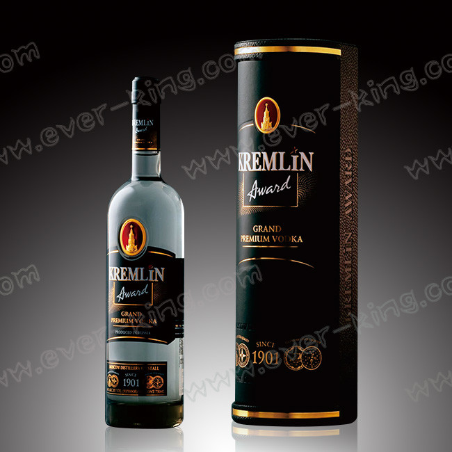 Crystal White Flint Custom Glass Bottle 750/1000 ML for Luxury Spirits