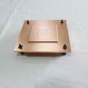 Quality Versatile Copper Skived Fin Heat Sink For CNC Equipment Anti Oxidation wholesale