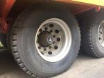 Large Scale Used Truck Trailers , Container Transport Skeleton Flatbed Semi