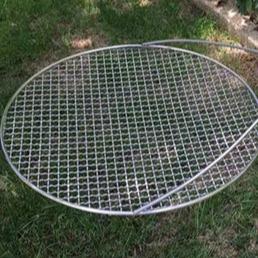 Circular Non Stick Barbecue Grill Mesh Recycle SS 304 Wire Mesh For BBQ Grill