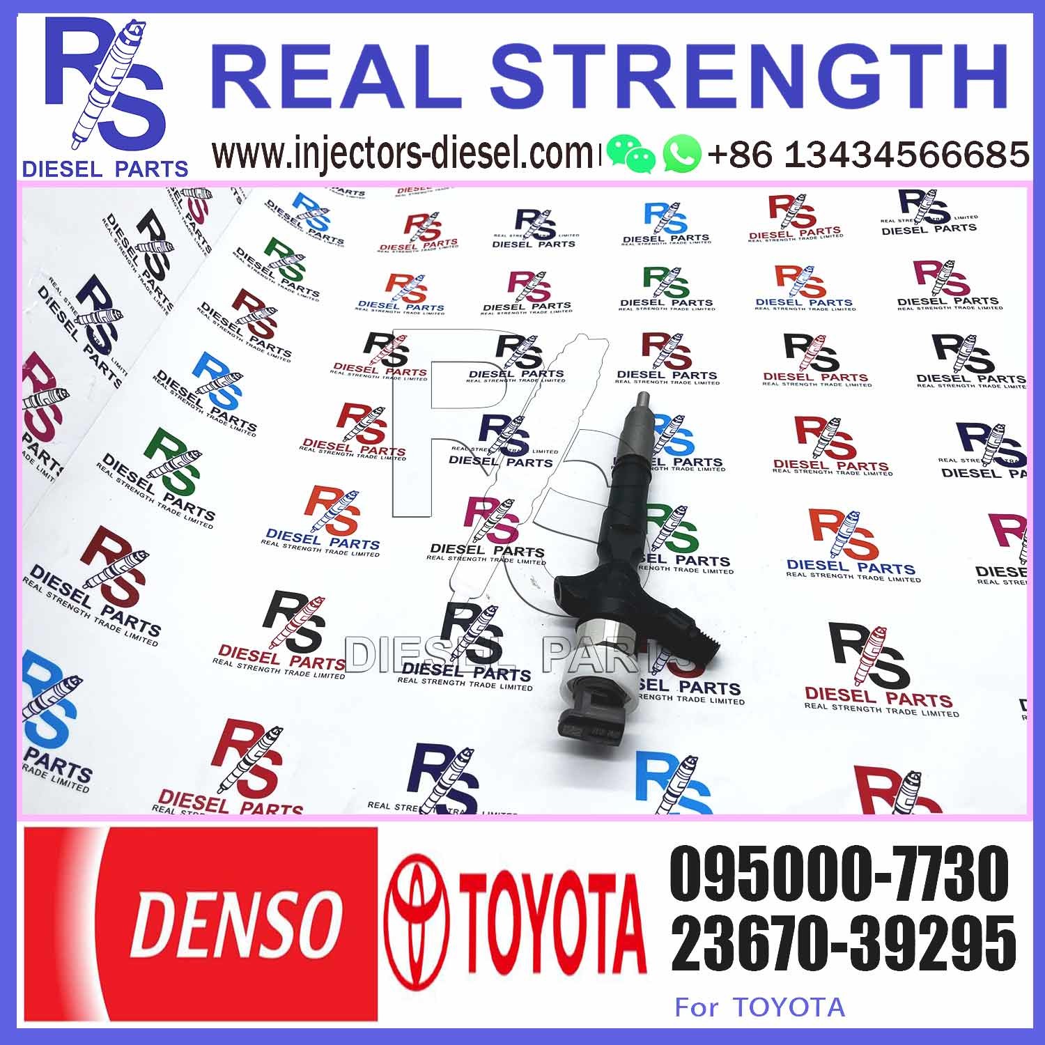 23670-30330 For Factory Engine Parts High Quality Diesel Common Rail Fuel Injector 095000-7830