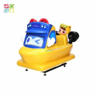 Quality Amusement Rescue Boat Kiddie Ride 1 Seat With 15 Inch Screen wholesale