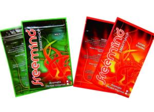 Quality spice Reusable customized for herbal incense zipper bag , packaging bag wholesale