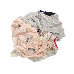 85% Cotton 100kg/Bale Colored T Shirt Rags