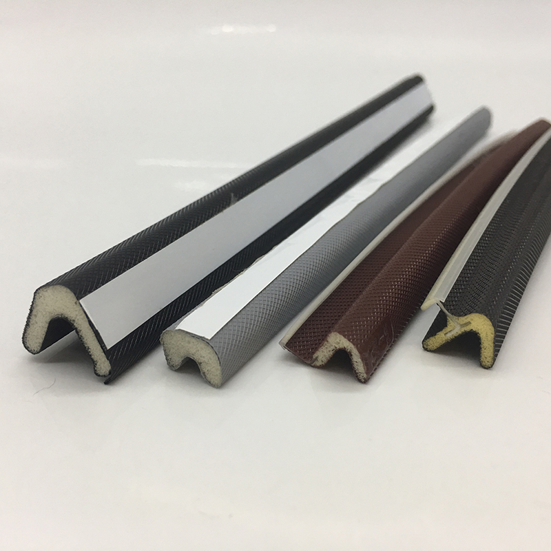 PU PE PP Skeleton Door Seal Strip for Wood Door Frame Functioning as Sound Insulation