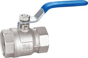 Quality 1 Inch 2 Inch Brass Ball Valve Wear Resistant With Iron Handle wholesale