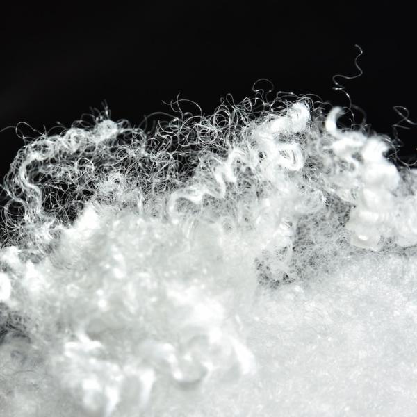 3D×64mm Semi Virgin Hollow Conjugated Polyester Staple Fiber A Grade For