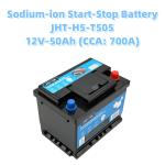 High Quality Made In China H5 12V 50AH Sodium ion Start Stop Car Battery for