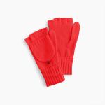Women ' S Knit Fingerless Gloves , Colorful Fingerless Gloves With Flap