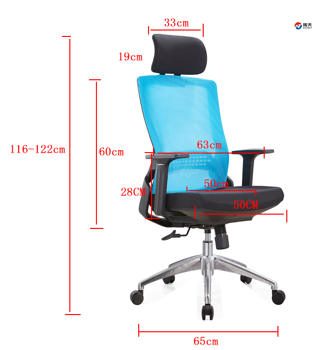 High quality mesh fabric Ergonomic Arms Office Chair With Wheels Home Chair