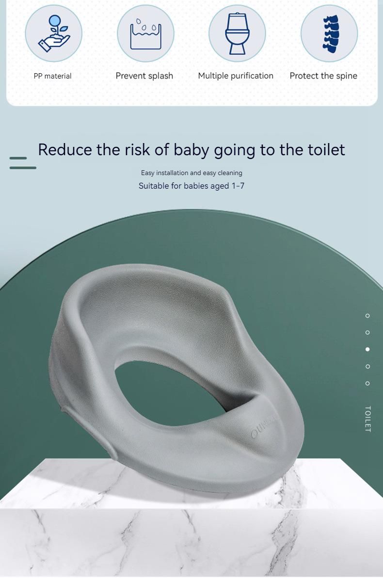 Portable Lightweight Baby Potty Training Seat Solid Pattern Type