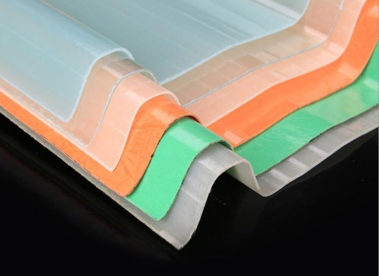 Withstand Extreme Temperature From for a Long Time Fiberglass FRP Roof Sheet