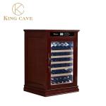 Classic Wine Cooler Cabinet With American Oak Shell Adjustable Shelves