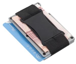 Quality Classic PU Aluminum RFID Blocking Wallet Organizes Protects 8-10 Cards wholesale