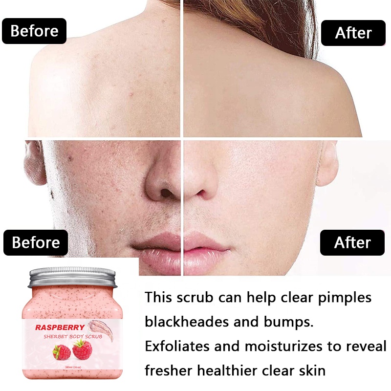 OEM Private Label Mineral Salts Scrub And Organic Fruit Extracts