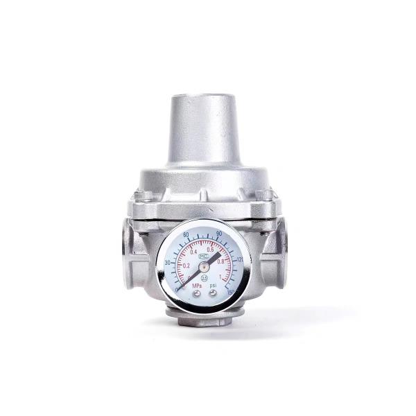 Water Media 304 Stainless Steel Diaphragm Type Adjustable Pressure Reducing