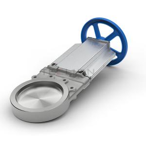 Quality Cast Steel Slide Pneumatic Knife Gate Valve DN150-DN400 wholesale