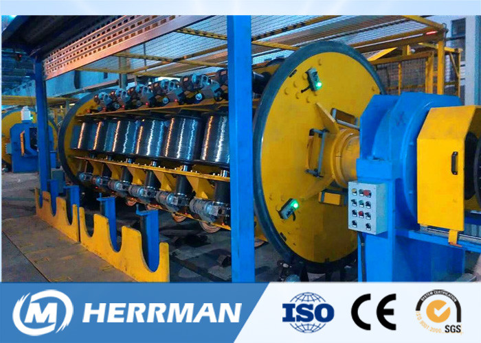 Rigid Frame Structure Wire And Cable Stranding Machine Milliken Conductor